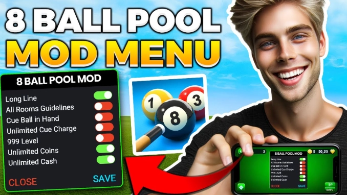 8 ball pool mod menu